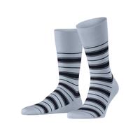 FALKE Shirtline M So cotone fantasia 1 paio, Calzini Uomo, Blu Light Blue 6594, 45-46