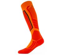 FALKE SK2 Intermediate Wool M Kh lana filo funzionale caldi spessi 1 paio, Calzini da sci Uomo, Arancione Flash Orange 8034, 39-41