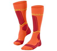 Falke - SK Energy - Calze tecniche a compressione EU 39-42 - W4: Calf 41-46 cm rosso