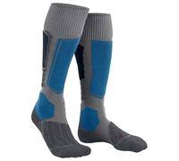 FALKE SK1 Comfort M Kh lana filo funzionale caldi spessi 1 paio, Calzini da sci Uomo, Grigio Light Grey 3400, 46-48