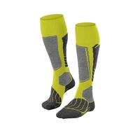 FALKE SK1 Comfort W Kh lana filo funzionale caldi spessi 1 paio, Calzini da sci Donna, Giallo Sulfur 1084, 37-38