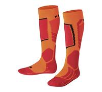 Falke Calzini da sci SK2 Intermediate K in lana, caldi e spessi - Unisex Bambini Arancione 27-30