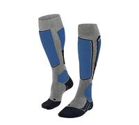 FALKE SK2 Intermediate Vegan M Kh lyocell filo funzionale caldi spessi 1 paio, Calzini da sci Uomo, Grigio Light Grey 3400, 39-41