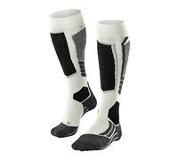 FALKE Sk2 Intermediate W Kh Lana Filo Funzionale Caldi Spessi, Calzini da sci Donna, Bianco Off-White 6523, 41-42