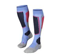 FALKE SK2 Intermediate W Kh lana filo funzionale caldi spessi 1 paio, Calzini da sci Donna, Blu Blue Note 6545, 35-36