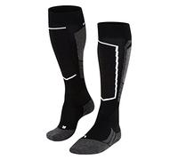 Falke Calze al ginocchio SK2 Wool Donna – Calzini da sci in lana, Nero 41/42