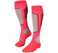 FALKE SK2 Intermediate W Kh lana filo funzionale caldi spessi 1 paio, Calzini da sci Donna, Rosso Rose 8680, 39-40