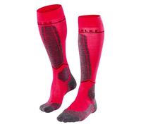 FALKE SK4 Advanced Compression Light W Kh lana filo funzionale con compressione 1 paio, Calzini da sci Donna, Rosso Rose 8564, 37-38