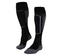FALKE SK4 Advanced W Kh lana filo funzionale caldi sottili 1 paio, Calzini da sci Donna, Nero Black-Mix 3010, 35-36