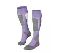 FALKE SK4 Advanced W Kh lana filo funzionale caldi sottili 1 paio, Calzini da sci Donna, Viola Light Lilac 6819, 37-38