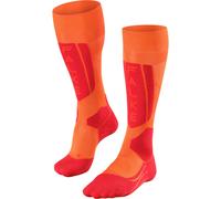 Falke SK5 Expert, calze da sci, donna, arancione 35-36 Flash Orange