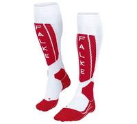 Falke - SK5 Expert - Calze da sci EU 46-48 bianco/rosso