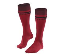 FALKE SK7 Race M Kh filo funzionale caldi sottili 1 paio, Calzini da sci Uomo, Rosso Lipstick 8000, 46-48