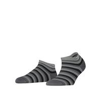 FALKE Smart Stripe W Sn cotone bassi fantasia 1 paio, Calzini corti Donna, Grigio Hematite 3240, 35-38