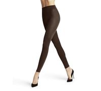 FALKE Softmerino W Le Lana Cotone Spessi Tinta Unita 1 Pezzo, Leggings Donna, Marrone Cinnamon 5186, 38-40