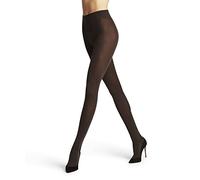 FALKE Softmerino W Ti lana cotone spessi tinta unita 1 pezzo, Collant Donna, Marrone Dark Brown 5239, 44-46