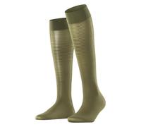 FALKE Sun Blind 25 DEN W Kh transparenti velati fantasia 1 paio, Calzini lunghi Donna, Verde Crocodile 7503, 39-42