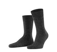 FALKE Teppich Im Schuh M So lana tinta unita 1 paio, Calzini Uomo, Grigio Anthracite Melange 3080, 47-48