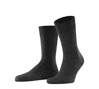 FALKE Teppich Im Schuh M So lana tinta unita 1 paio, Calzini Uomo, Grigio Dark Grey 3070, 41-42
