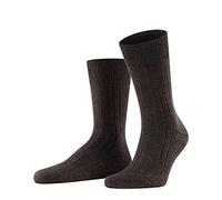 FALKE Teppich Im Schuh M So lana tinta unita 1 paio, Calzini Uomo, Marrone Dark Brown 5450, 43-44