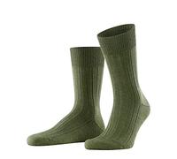 FALKE Teppich Im Schuh M So Lana Tinta Unita Calzini, Verde Herb 7754, 41-42 Uomo