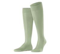 FALKE Tiago M Kh sostenibili cotone filo di Scozia al ginocchio tinta unita 1 paio, Calzini lunghi Uomo, Verde Pale Olive 7710, 39-40