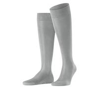 FALKE Tiago M Kh sostenibili cotone filo di Scozia al ginocchio tinta unita 1 paio, Calzini lunghi Uomo, Grigio Mouse Grey 3690, 41-42