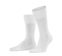 FALKE Tiago M So sostenibili cotone filo di Scozia tinta unita 1 paio, Calzini Uomo, Bianco White 2000, 43-44