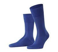 FALKE Tiago M So sostenibili cotone filo di Scozia tinta unita 1 paio, Calzini Uomo, Blu Sapphire 6055, 41-42