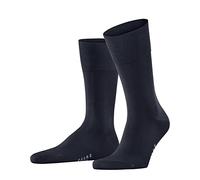 FALKE Tiago M So sostenibili cotone filo di Scozia tinta unita 1 paio, Calzini Uomo, Blu Space Blue 6116, 43-44