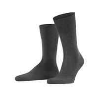 FALKE Tiago M So sostenibili cotone filo di Scozia tinta unita 1 paio, Calzini Uomo, Grigio Steel Melange 3165, 43-44