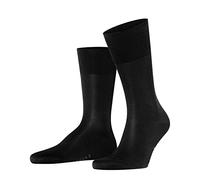 FALKE Tiago M So sostenibili cotone filo di Scozia tinta unita 1 paio, Calzini Uomo, Nero Black 3000, 47-48