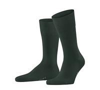 FALKE Tiago M So sostenibili cotone filo di Scozia tinta unita 1 paio, Calzini Uomo, Verde Hunter Green 7441, 39-40