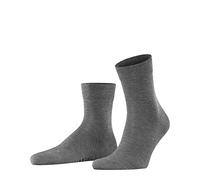 FALKE Tiago M Sso sostenibili cotone filo di Scozia tinta unita 1 paio, Calzini Uomo, Grigio Steel Melange 3165, 41-42