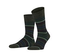 FALKE Tinted Stripe M So lana cotone fantasia 1 paio, Calzini Uomo, Verde Wald 7992, 39-42