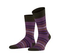 FALKE Tinted Stripe M So lana cotone fantasia 1 paio, Calzini Uomo, Viola Passion 8893, 43-46