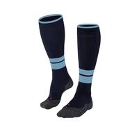 FALKE TK Compression M Kh lana filo funzionale con compressione 1 paire, Calzini da escursionismo Uomo, Blu Marine 6120 - Circonferenza polpaccio W2, 39-42 W2
