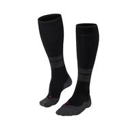 FALKE TK Compression W Kh lana filo funzionale con compressione 1 paio, Calzini da escursionismo Donna, Nero Black 3003, 39-42