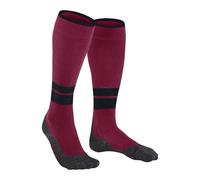 FALKE TK Compression W Kh lana filo funzionale con compressione 1 paio, Calzini da escursionismo Donna, Rosso Red 8644, 35-38