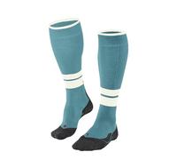 FALKE TK Compression W Kh lana filo funzionale con compressione 1 paio, Calzini da escursionismo Donna, Blu Turquoise 6206, 35-38