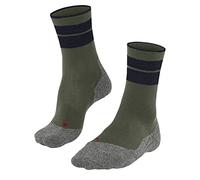 FALKE TK Stabilizing M SO lana filo funzionale spessi antivesciche 1 paio, Calzini da escursionismo Uomo, Verde (Herb 7756), 44-45