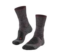 FALKE TK1 Adventure M So - Calzini da trekking da uomo, in lana, antibolle spessi, 1 paio, blu Space Blue 6116 Trend, 44-45