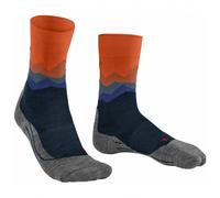 Falke Tk2 Explore M So Lana Filo Funzionale Spessi Antivesciche, Calzini da escursionismo Uomo, Blu Marine 6123 Crest-O, 39-41