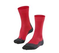 FALKE TK2 Explore Cool M So lyocell filo funzionale spessi antivesciche 1 paio, Calzini da escursionismo Uomo, Rosso Big Red 8178, 39-41