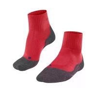 FALKE TK2 Explore Cool Short M Sso lyocell filo funzionale spessi antivesciche 1 paio, Calzini da escursionismo Uomo, Rosso Big Red 8178, 46-48