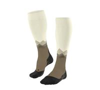 FALKE TK2 Explore Long W Kh lana filo funzionale spessi antivesciche 1 paio, Calzini da escursionismo Donna, Beige 4240, 37-38