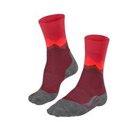 FALKE TK2 Explore M So lana filo funzionale spessi antivesciche 1 paire, Calzini da escursionismo Uomo, Rosso Ruby 8830, 39-41