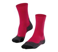 Falke Tk2 Explore W So lana filo funzionale spessi antivesciche 1 paio, Calzini da escursionismo Donna, Rosso Rose 8564, 35-36