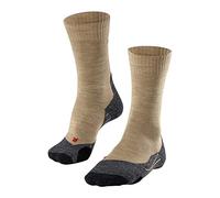 FALKE TK2 Explore W So lana filo funzionale spessi antivesciche 1 paio, Calzini da escursionismo Donna, Beige Nature Mel 4100, 39-40