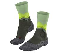 Falke Tk2 Explore W So lana filo funzionale spessi antivesciche 1 paio, Calzini da escursionismo Donna, Verde Herb 7754 Crest-O, 37-38
